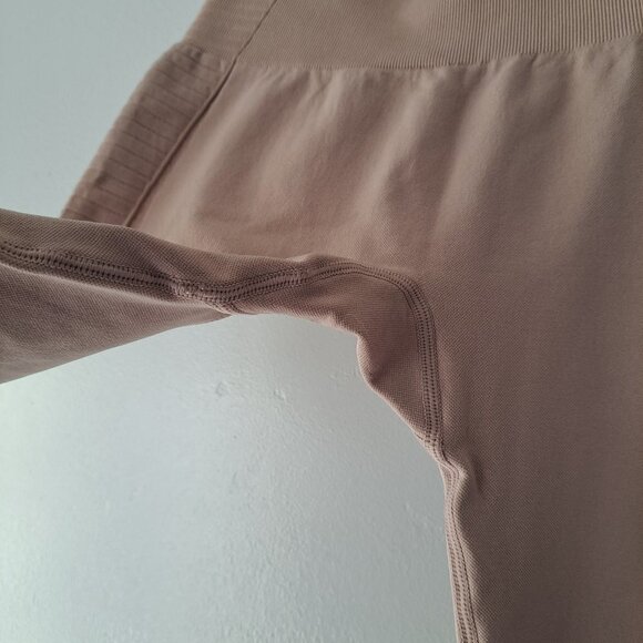Gymshark Beige Energy + Seamless Womens Leggings Size XS/Small Sport Athltetic - Picture 6 of 15